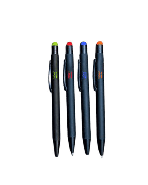 Flynn Metal Pen ( 10 pcs ) Assorted Colors (Finacle)